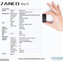 世界上最袖珍手机排名,世界上最小的手机