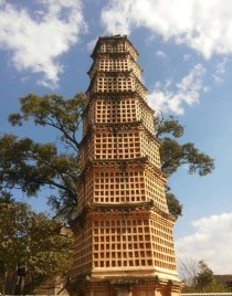 中国最罕见佛塔广惠寺花塔中国佛塔